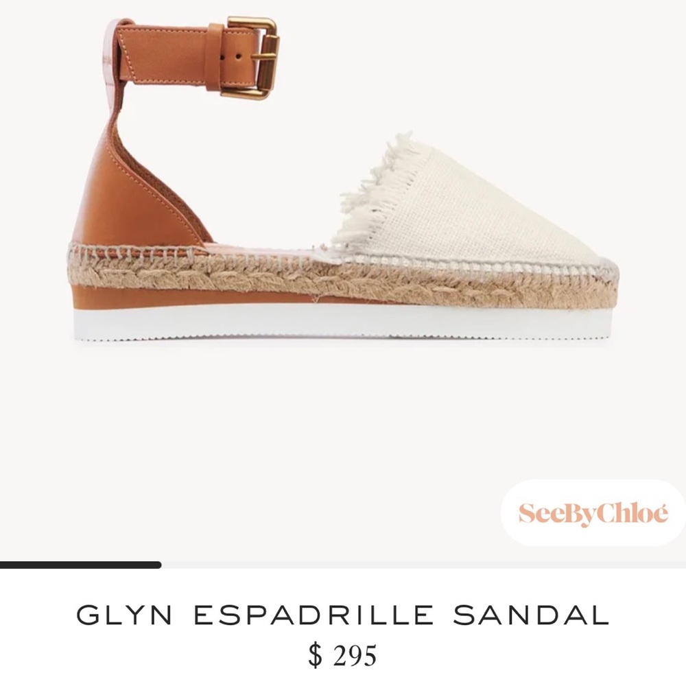 See by Chloe Glynn espadrille